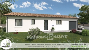 maison à la vente -   33700  MERIGNAC, surface 90 m2 vente maison - UBI433706519